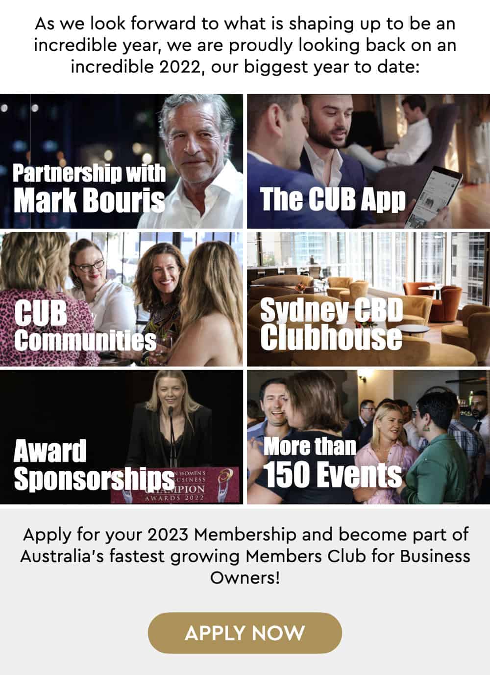 CUB Club of United Business